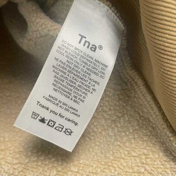 Tna Aritzia Cozy AF Cropped Sweatshirt Crewneck Sizse 1 XS Small - Picture 3 of 5